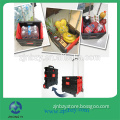 portable folding plastic pull rolling folding platform cart